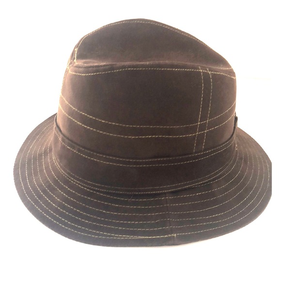 Steve Madden Accessories Unisex Steve Madden Fedora Hat Brown Size